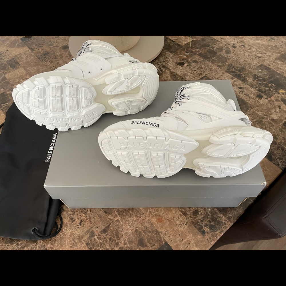 Balenciaga High Top Track Sneakers - Picture 8 of 8